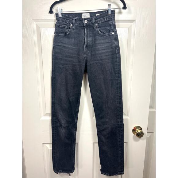 Citizens of Humanity CoH Daphne Charcoal Black Denim Jeans Capsule Everyday - Picture 1 of 10